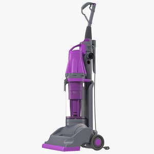 3d model stand vacuum cleaner violet