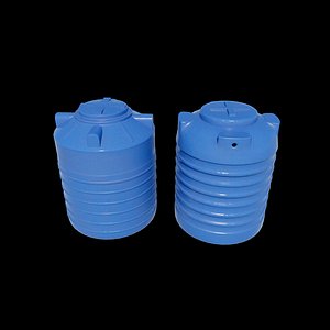 plastic water tank 06 3D model 3D model