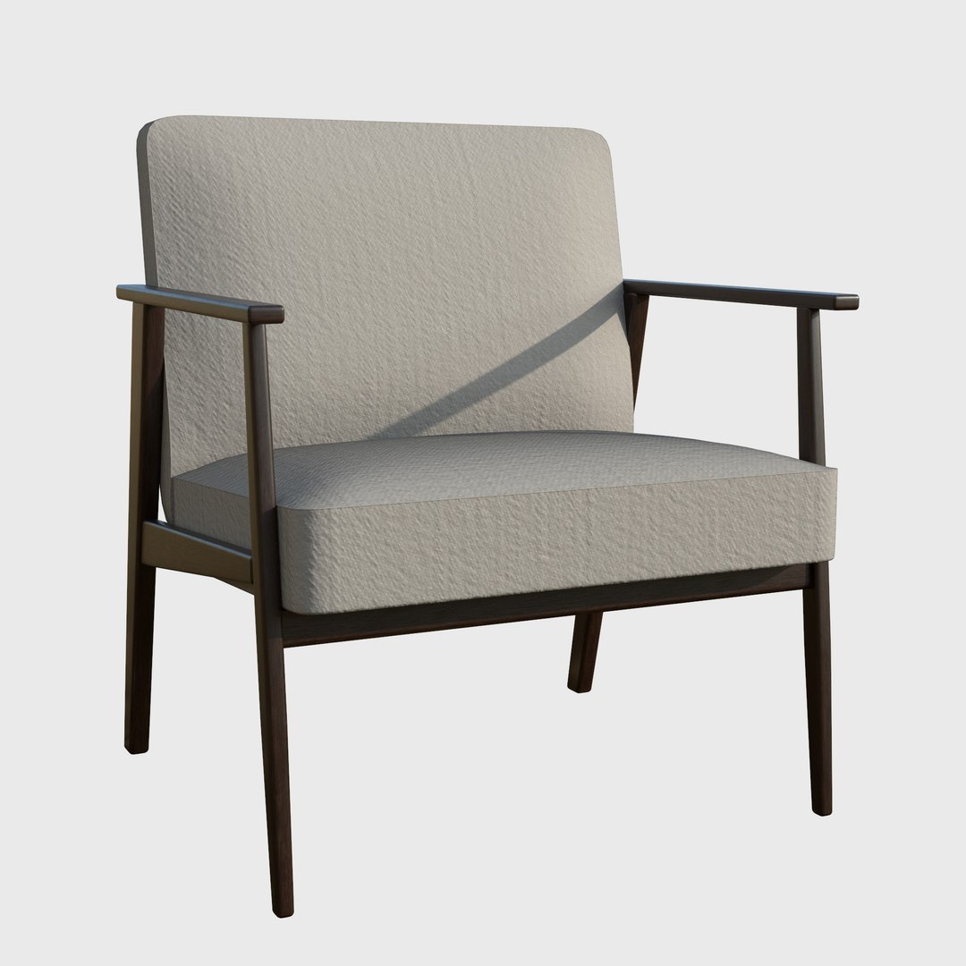 Armchair 3D Model TurboSquid 2297040