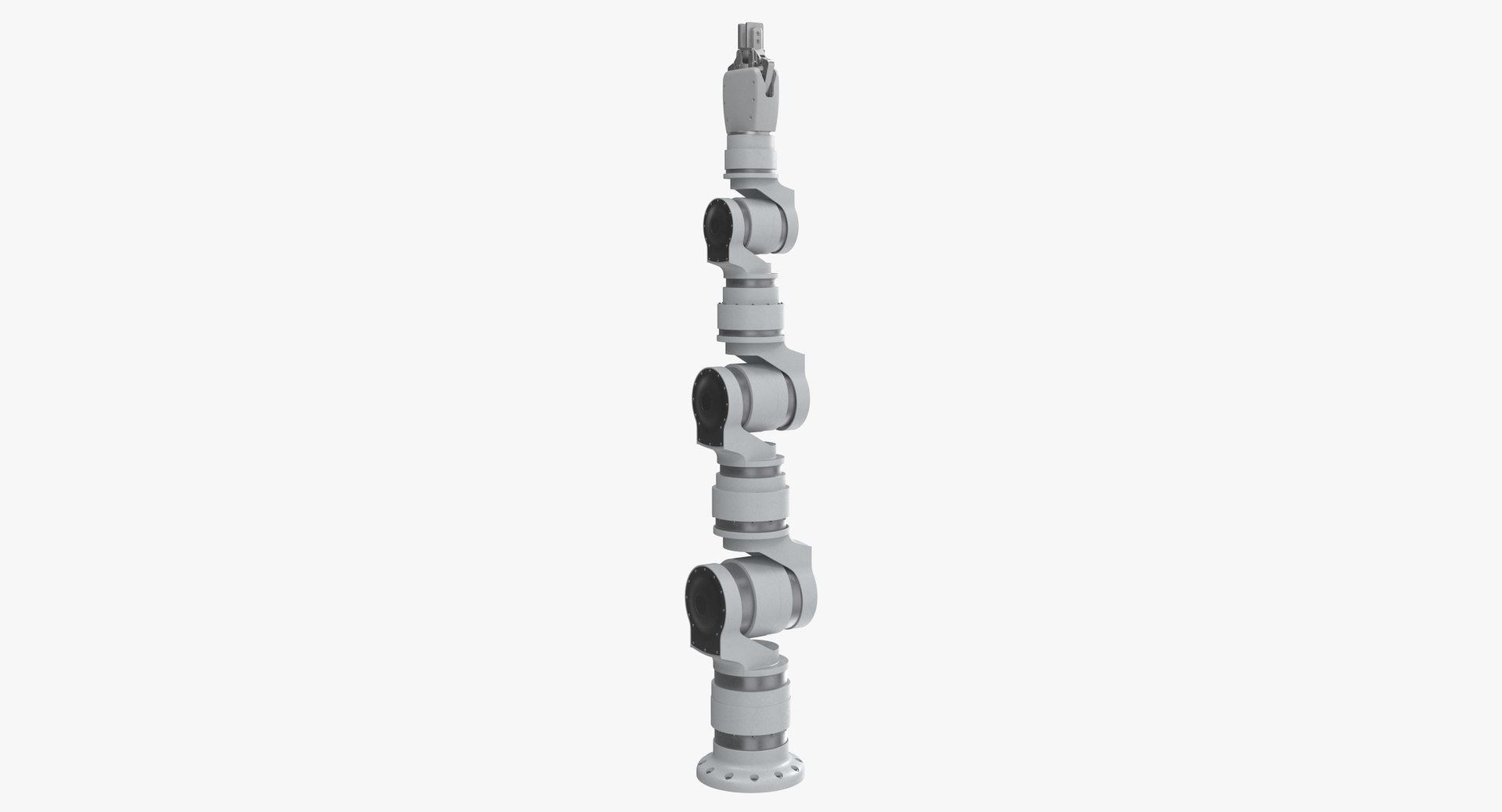 3D Robotic Arm 3 White Parallel Gripper Model - TurboSquid 2300260
