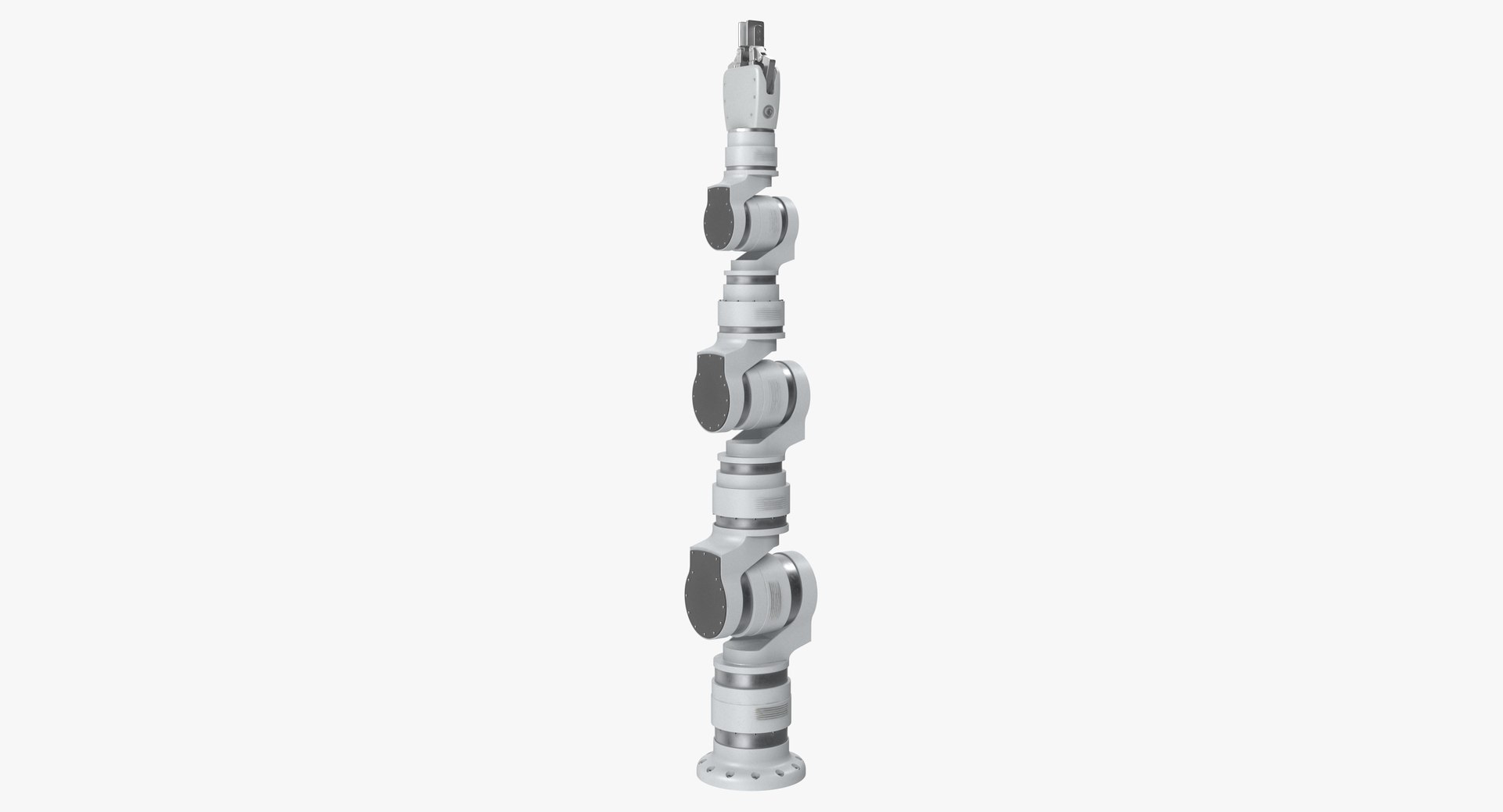 3D Robotic Arm 3 White Parallel Gripper Model - TurboSquid 2300260