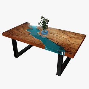 Resin table model