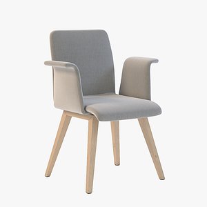 Photorealistic Delaoliva Wing 900-Fm C Bt Arm Chair