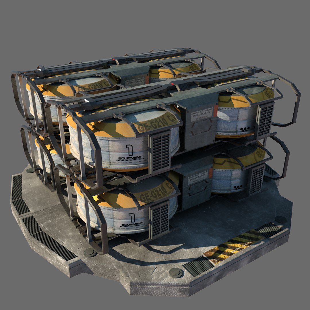 Futuristic Containers Max