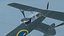 3D Seaplane Heinkel He 114 3D model