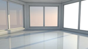 sci fi room 3D