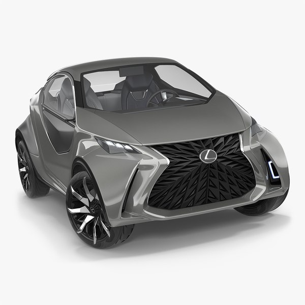 3D concept lexus lf-sa rigged model