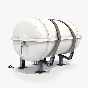 Inflatable Life Raft Capsule