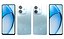 OPPO A3x Nebula Czerwony i Ocean Blue