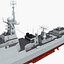 chinese navy destroyer 3d model