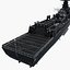 chinese navy destroyer 3d model