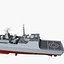 chinese navy destroyer 3d model