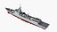 chinese navy destroyer 3d model
