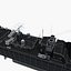 chinese navy destroyer 3d model