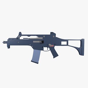 Assault Rifle G36 3D model