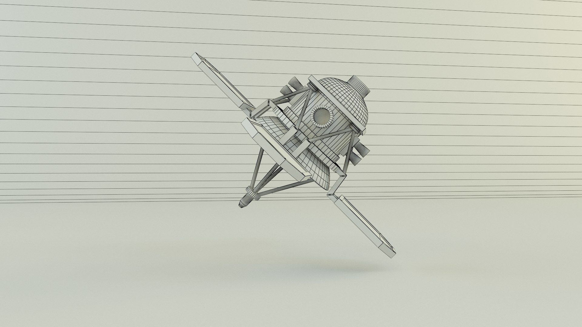 Small Communications Satellite 3D Model 3D - TurboSquid 2196049
