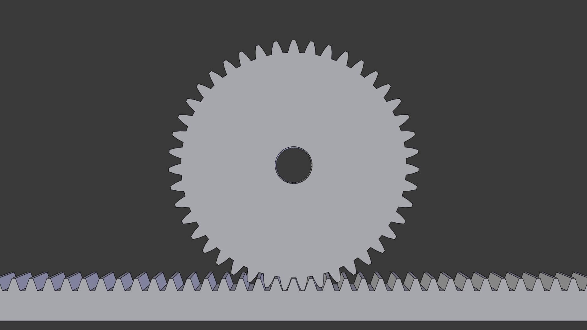 Rack Pinion 3D TurboSquid 1423378