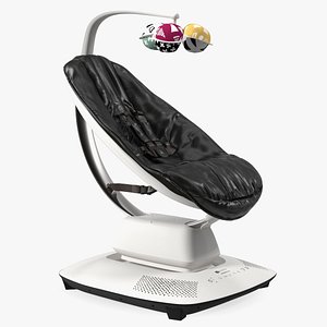 4Moms MamaRoo Multi Motion Baby Swing Black