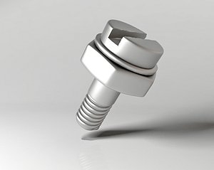 Metal Bolt 3d icon