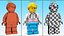 Минифигурка LEGO Teenager Girl, созданная для Cinema 4D