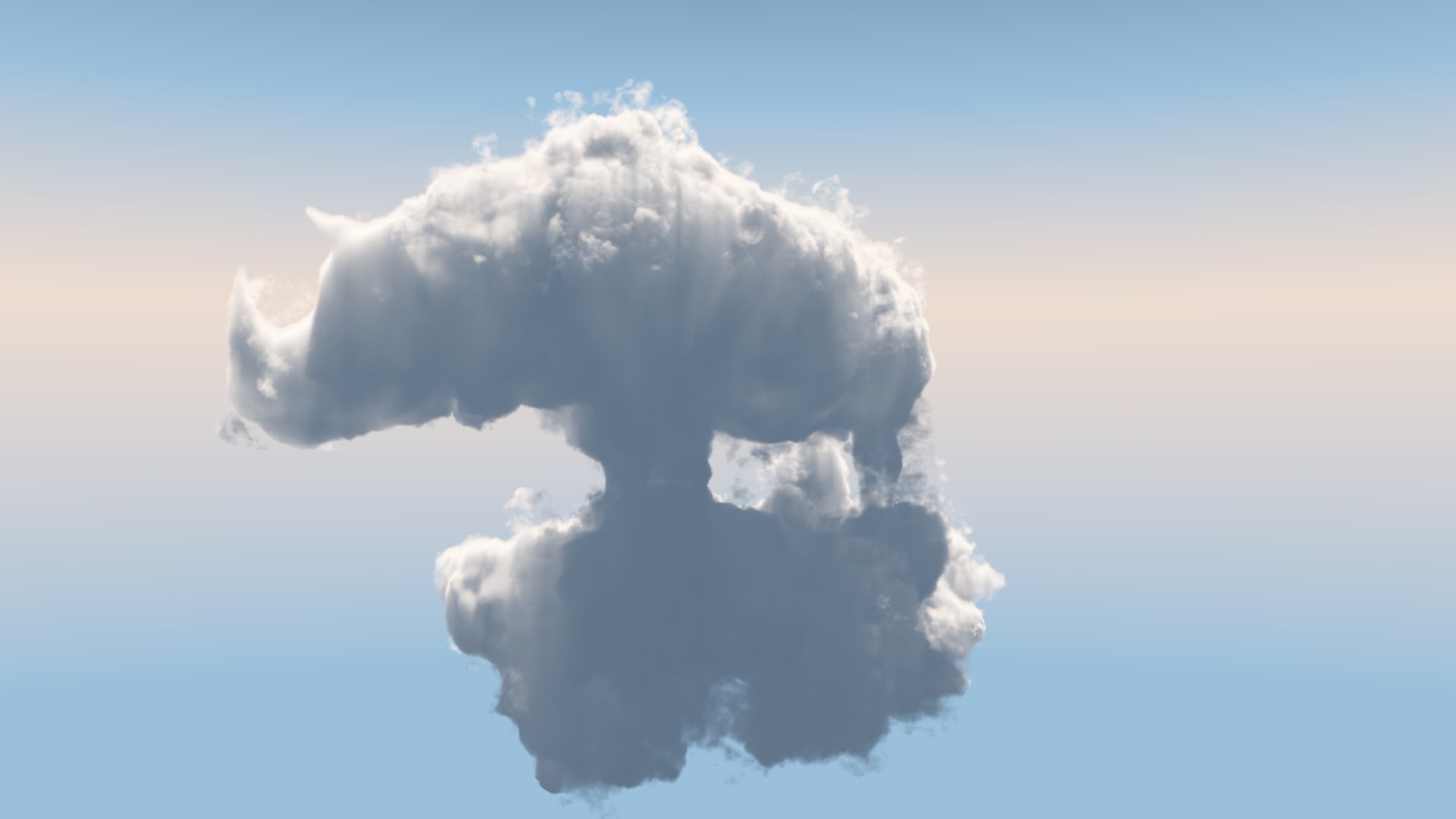 Cloud Rhino Model - TurboSquid 1786478