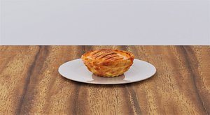3D fruit stuffed pie