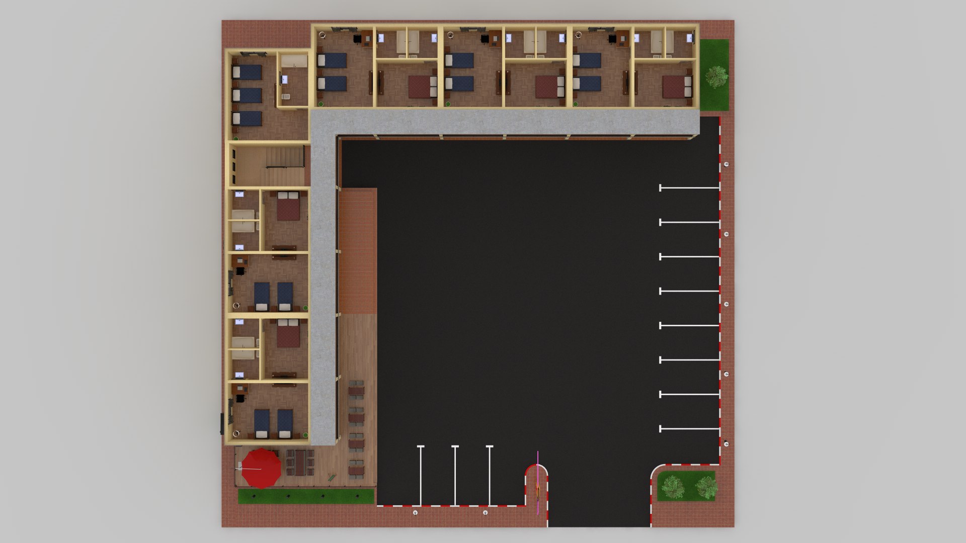 Motel 3D https://p.turbosquid.com/ts-thumb/PD/JOd4Vf/Lx/14/png/1631135757/1920x1080/fit_q87/05232c1c7359e48ce58926b9439afea91206f69b/14.jpg