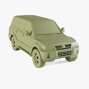 Mitsubishi Pajero 2005 3D model