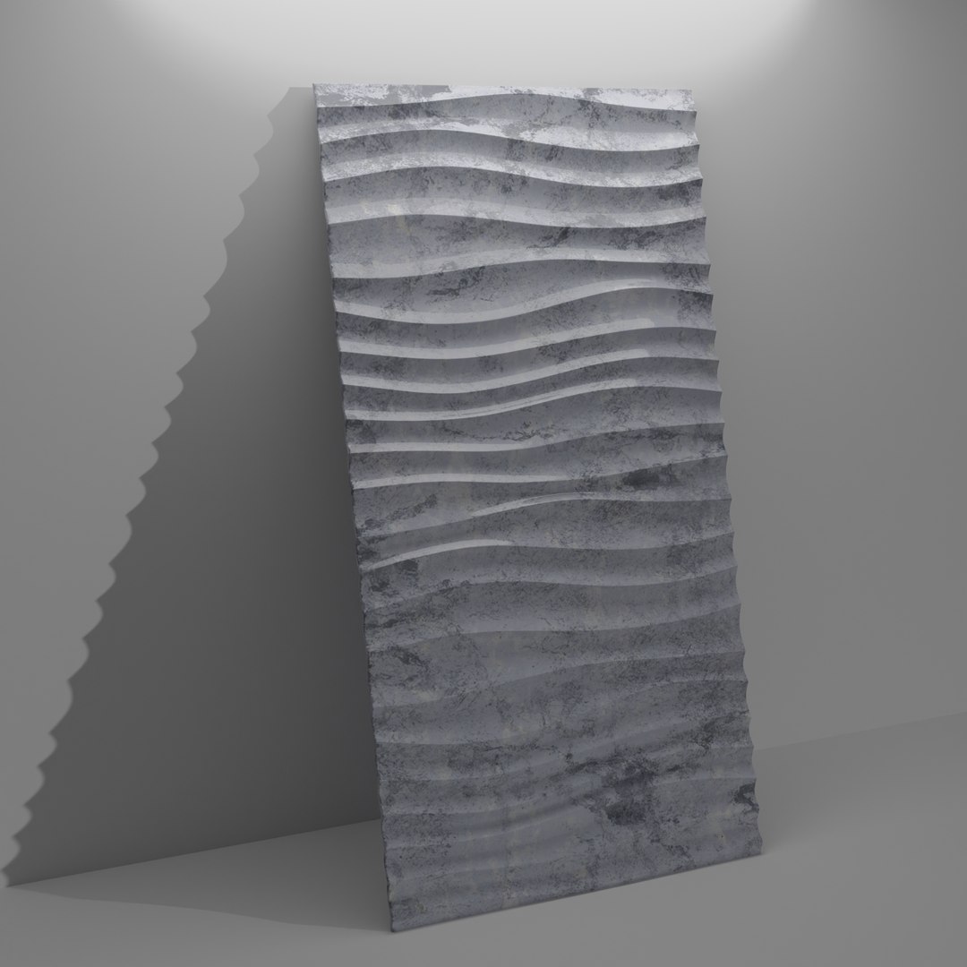 Wave Pattern 3D 3D - TurboSquid 2224389
