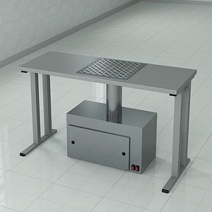 Table with Integrated working surface