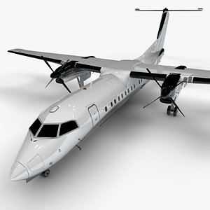 North Cariboo Air Bombardier De Havilland Canada DHC-8 Q300 Dash 8 L1694 3D model