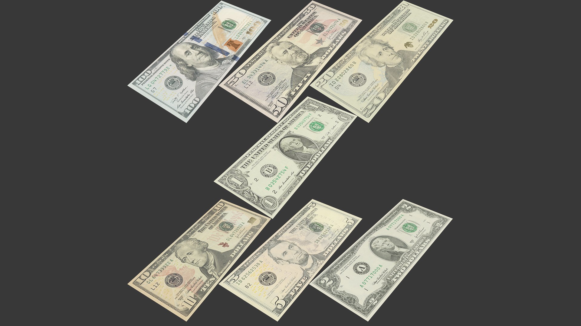 banknotes dollar bill 3D model https://p.turbosquid.com/ts-thumb/PD/U6E5g9/JS66biY4/003/png/1587399667/1920x1080/fit_q87/058eaa7947a3b80e619e7d0016881d24959467b4/003.jpg
