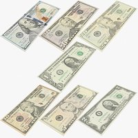 USA Dollars Banknotes Collection V1