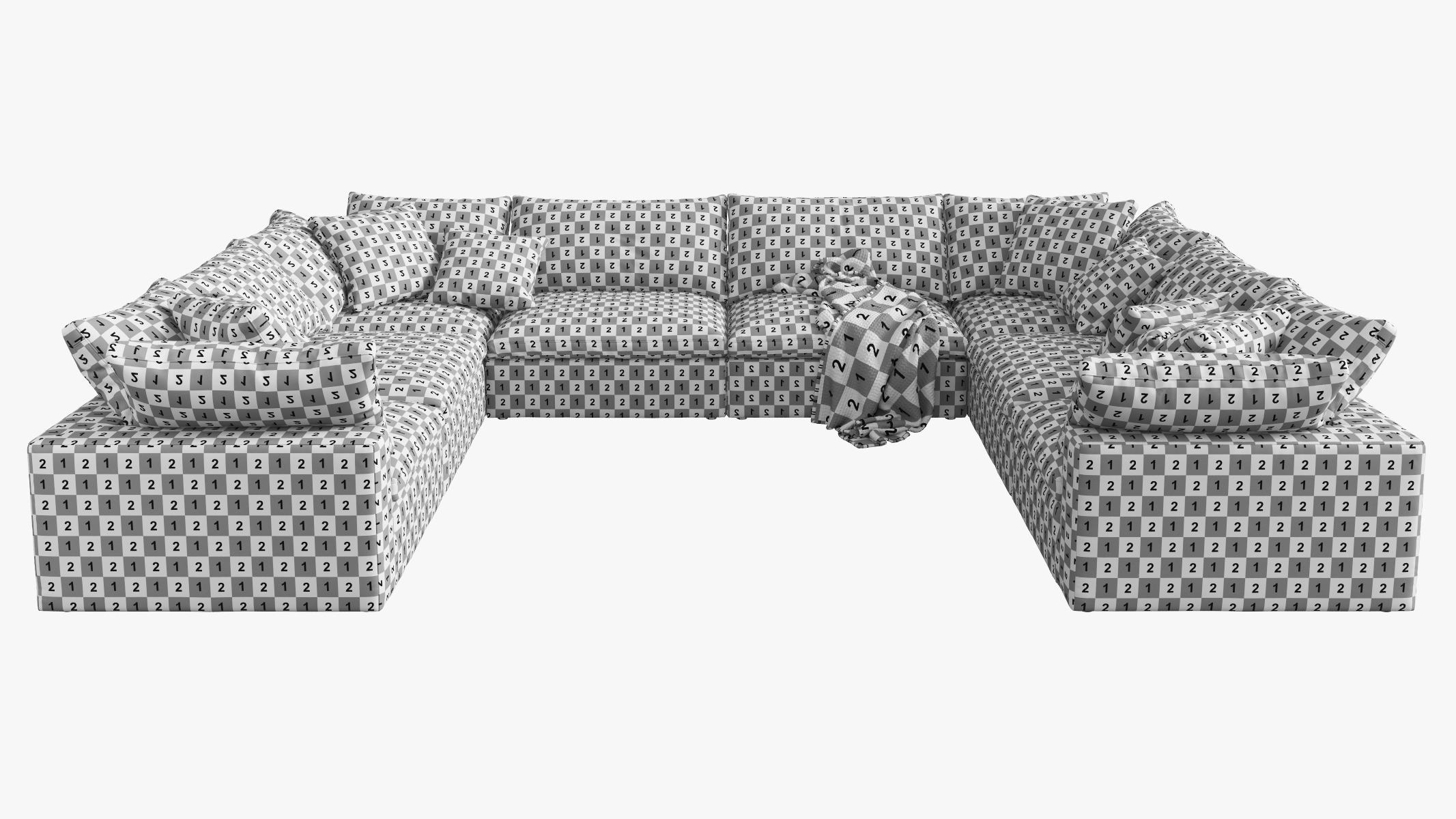 Restoration hardware cloud modular model TurboSquid 1336892