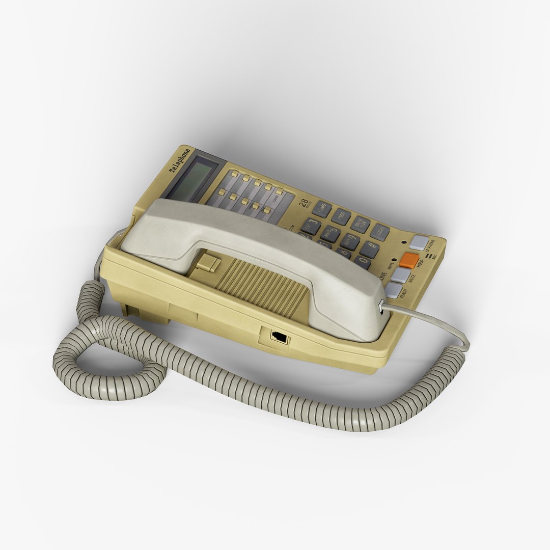 Telephone 3D model https://p.turbosquid.com/ts-thumb/PD/ayBrMj/0A/telephone_05/jpg/1707140288/1920x1080/fit_q87/9d9e12bffca3ecc4f0695a5da3f37fe8d6c40357/telephone_05.jpg