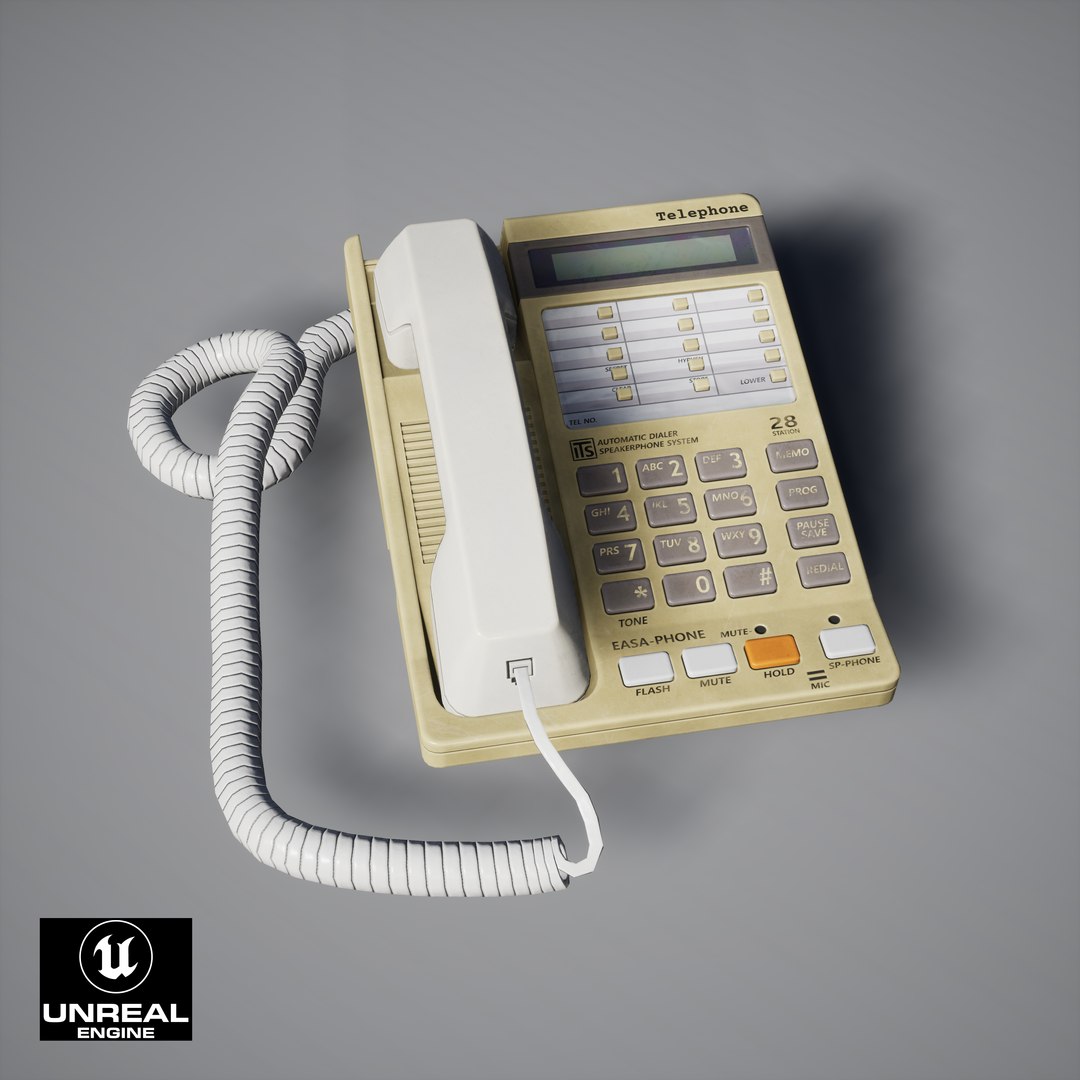 Telephone 3D model https://p.turbosquid.com/ts-thumb/PD/ayBrMj/Gi/telephone_12/jpg/1707140301/1920x1080/fit_q87/fa20477741c6ccc86b2c8acfd43bbc0533d7c432/telephone_12.jpg