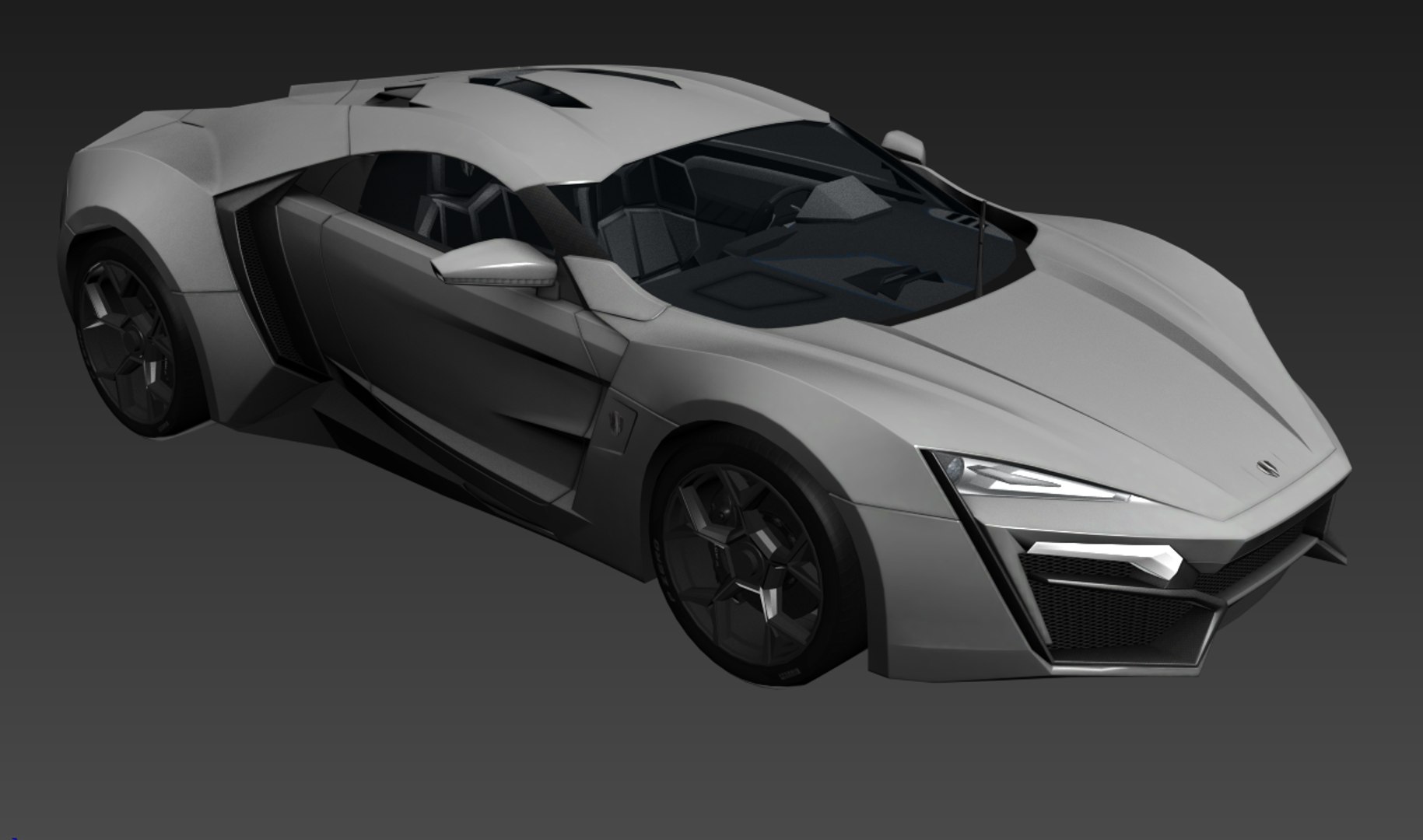 3D Lykan Hypersport Model - TurboSquid 1186431