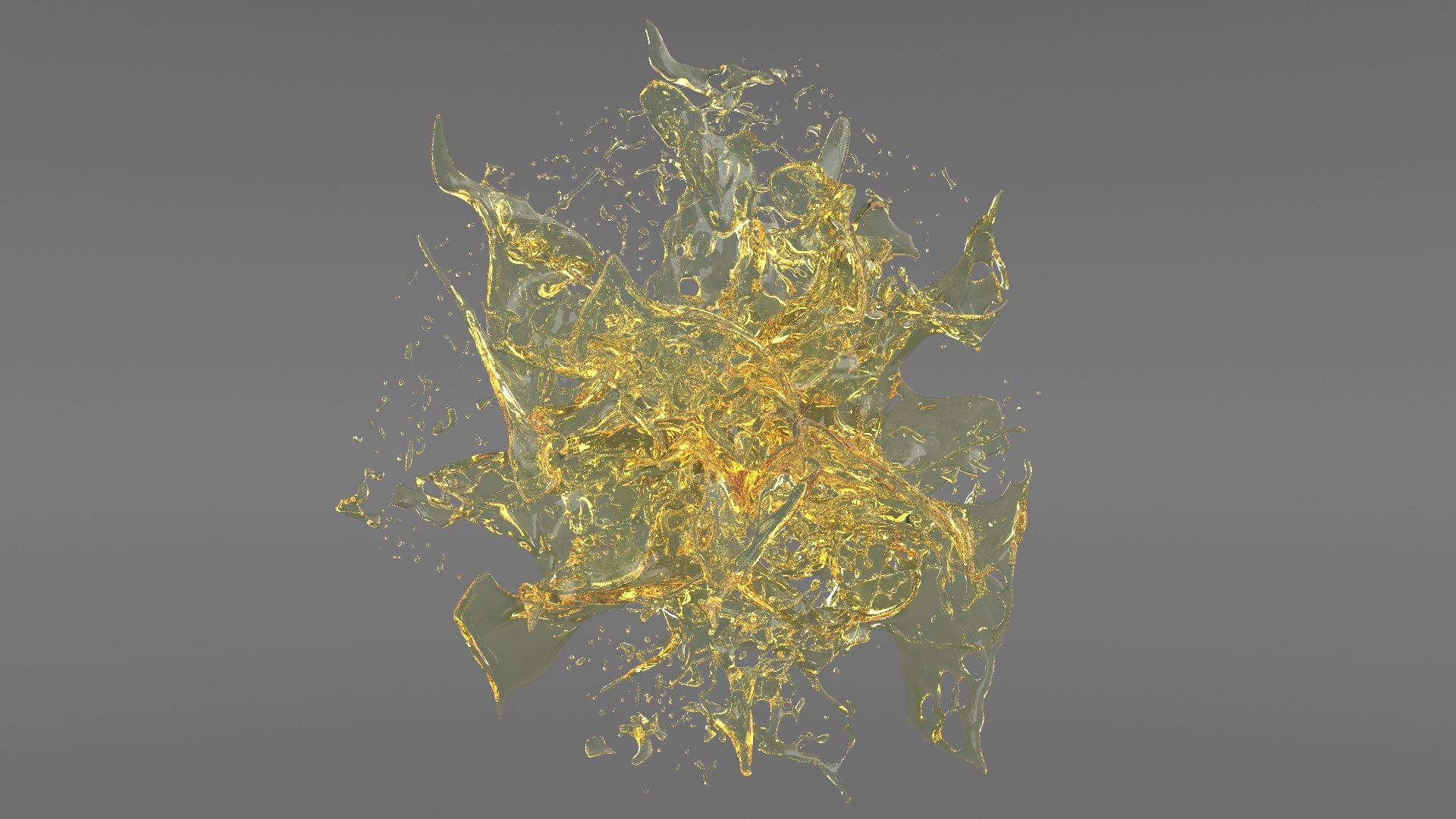 Liquid splash model - TurboSquid 1448504