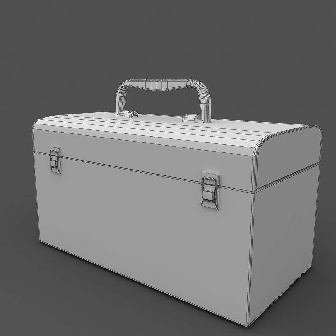 Toolbox Box Tool 3D Model - TurboSquid 1334138