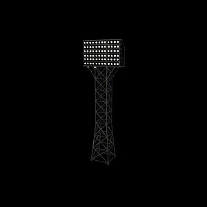 Stadium Lights 01 3D model 3D model