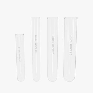 test tubes 4 model