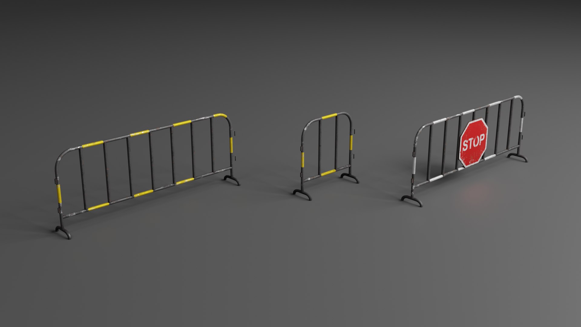 3D Traffic barriers https://p.turbosquid.com/ts-thumb/PD/sR7two/60/img_0_8/png/1624245396/1920x1080/fit_q87/68211fd4496769284fe2b99d4532b28285adb1b6/img_0_8.jpg