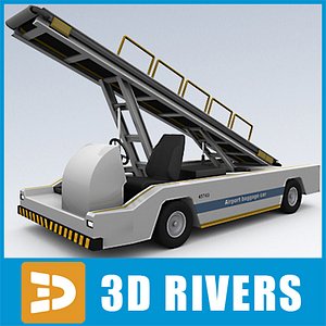 Airport baggage transporter by 3DRivers