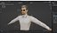 逼真的 Rigged 风格办公室绅士角色 3D 模型