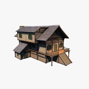 Cottage02 3D model