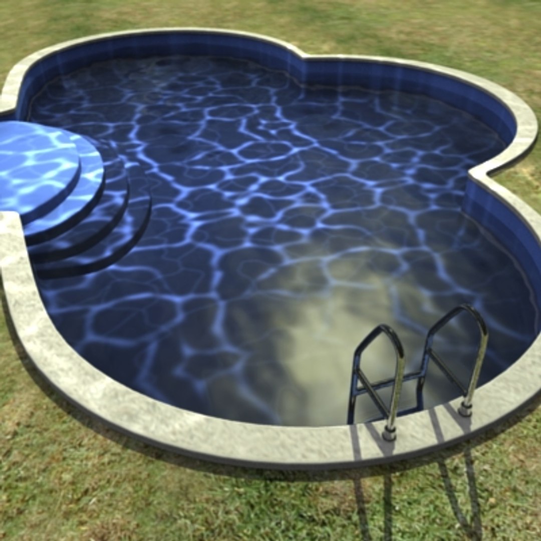 Swimming Pools 3d Model