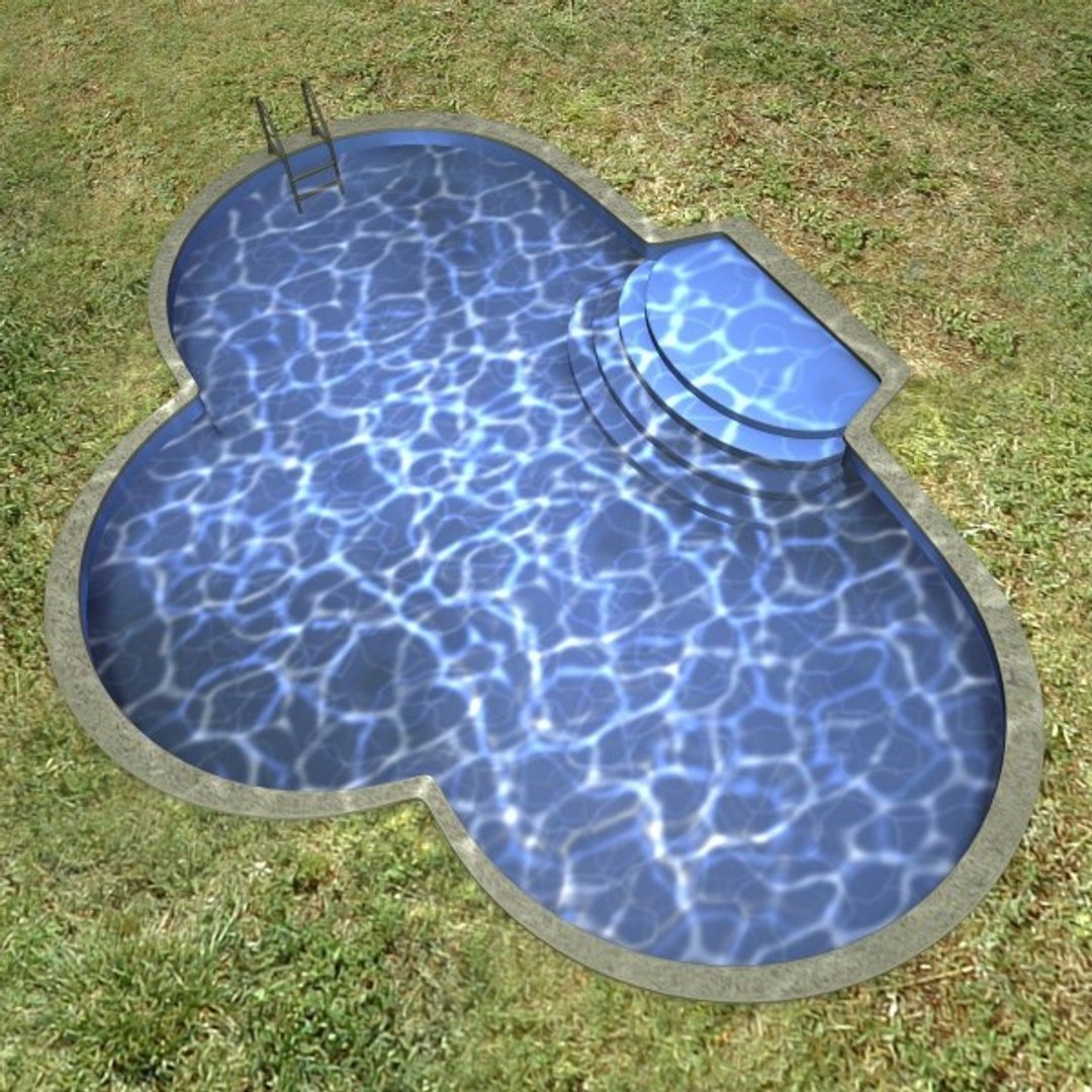 Swimming Pools 3d Model