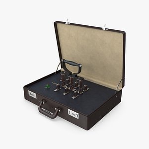Briefcase With Built-in Knife Switch