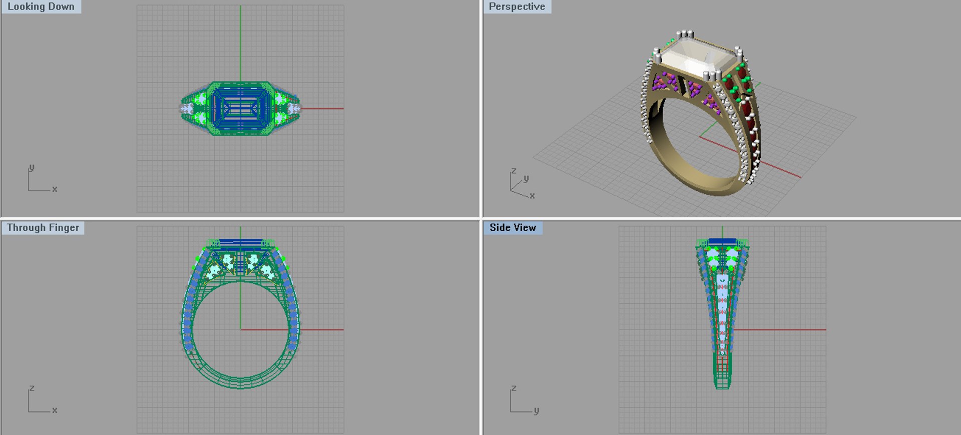 Ring 3d 3dm