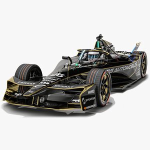 3D DS Racing Formula E Team 2025 Gen3 Evo Race Car model